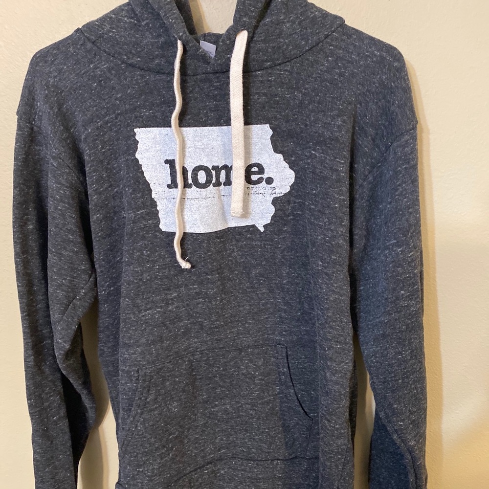Home Iowa sweatshirt hooded